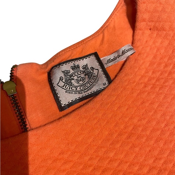 Quilted Coral Juicy Couture Dress - Picture 4 of 5